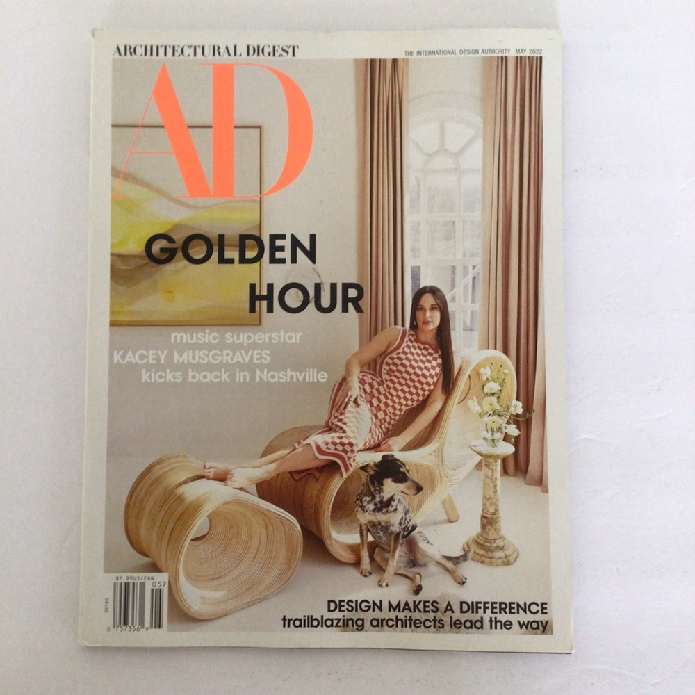 ARCHITECTURAL DIGEST MAGAZINE MAY 2022 NWT